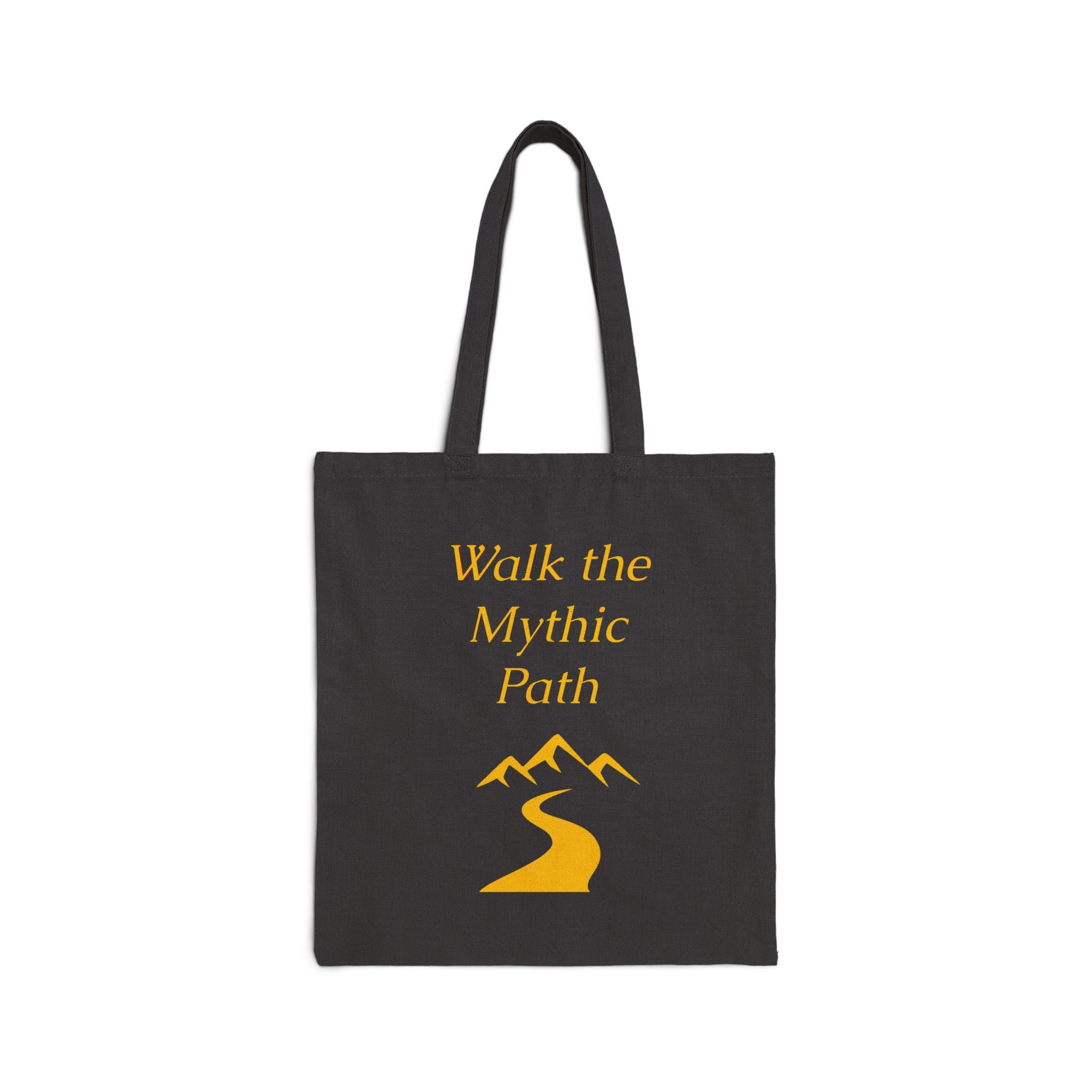 "Walk the Mythic Path" Canvas Tote Bag