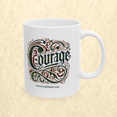 "Courage" Ceramic Mug