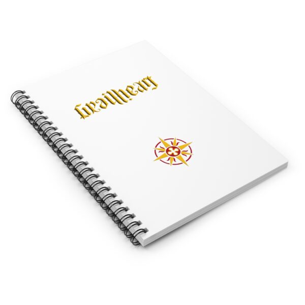 GrailHeart Ambigram Notebook - Ruled Line - Image 3