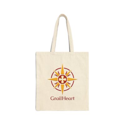 "Walk the Mythic Path" Canvas Tote Bag